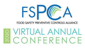 banner with FSPCA logo and text 2020 Virtual Anuual Conference