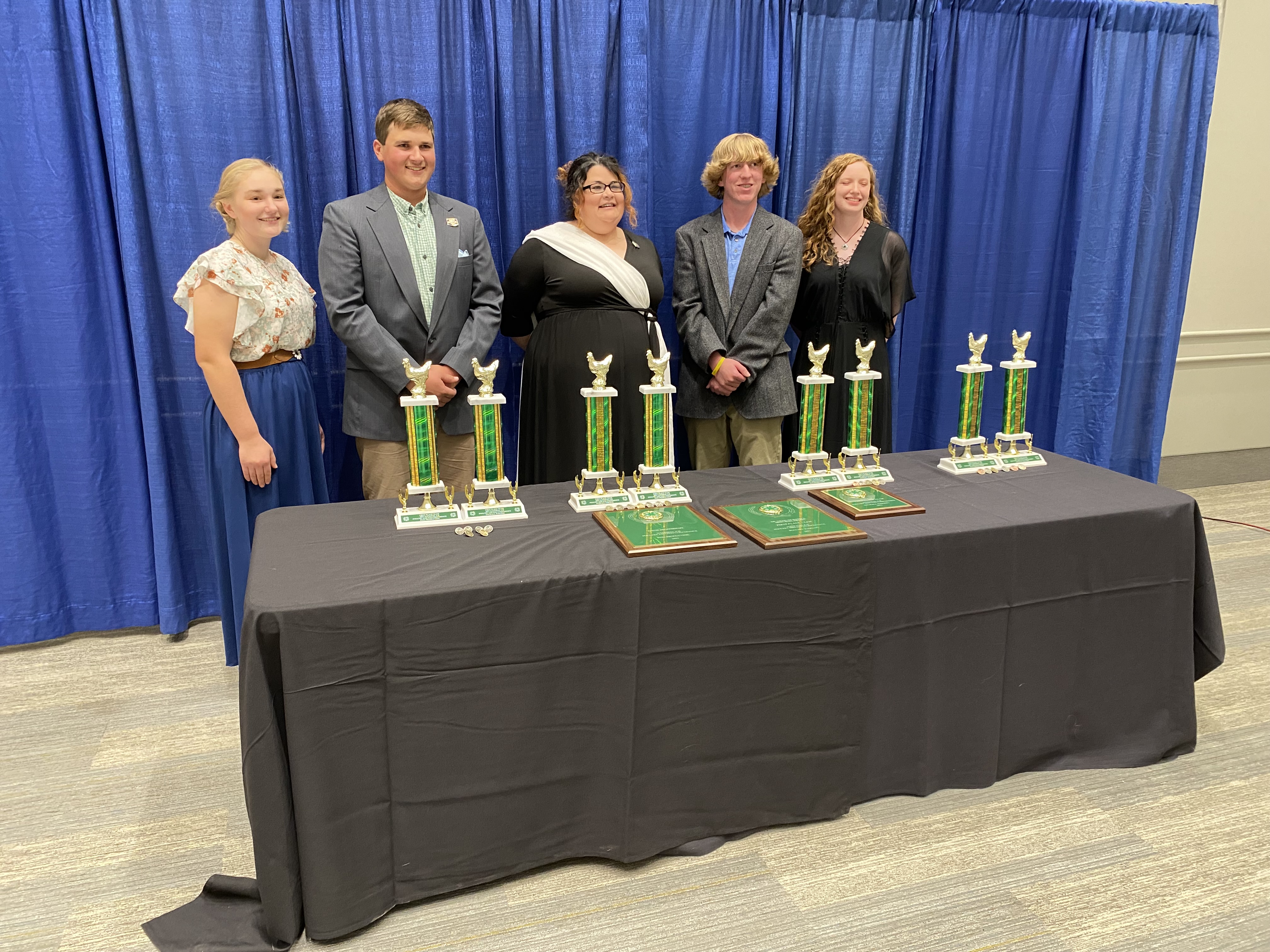 4-H Poultry Judging Team - 1st Place in Nation